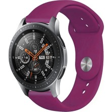 Tagomoon Samsung Galaxy Watch 46MM Akıllı Saat Uyumlu Yumuşak Dokulu Silikon Kordon Kayış