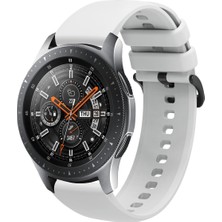 Tagomoon Samsung Galaxy Watch 46MM Uyumlu Kordon Yumuşak Dokulu Soft Renk Tokalı Silikon Kayış