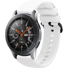 Tagomoon Samsung Galaxy Watch 46MM Uyumlu Kordon Yumuşak Dokulu Soft Renk Tokalı Silikon Kayış