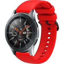 Tagomoon Samsung Galaxy Watch 46MM Uyumlu Kordon Yumuşak Dokulu Soft Renk Tokalı Silikon Kayış