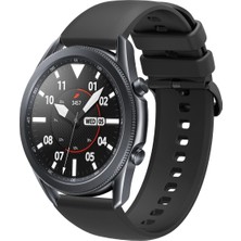 Tagomoon Samsung Galaxy Watch 3 45MM Uyumlu Kordon Yumuşak Dokulu Soft Renk Tokalı Silikon Kayış