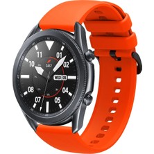 Tagomoon Samsung Galaxy Watch 3 45MM Uyumlu Kordon Yumuşak Dokulu Soft Renk Tokalı Silikon Kayış