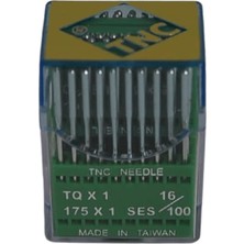 Tnc Düğme Kısa Dikiş İğnesi / TQX1 SES 16/100 100ADET