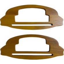 Elegant Ahşap Çanta Sapı 8*19 cm AH819