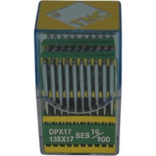 Tnc Ponteriz Yanmaz Dikiş İğnesi / DPX17 SES PVD 16/100 100ADET