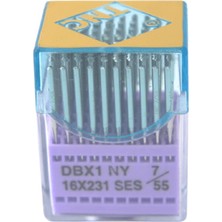 Tnc Düz Makine İnce Dip Dikiş İğnesi / DBX1 SES 7/55 100ADET
