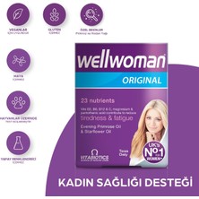 Wellwoman Original Omega - 6, Beta Karoten İçeren Kadınlara Özel Takviye Edici Gıda 60 Tablet