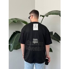 Baskılı Oversize T-Shırt