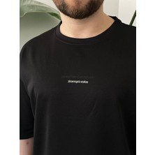 Baskılı Oversize T-Shırt