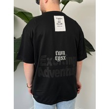 Baskılı Oversize T-Shırt