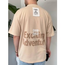 Baskılı Oversize T-Shırt