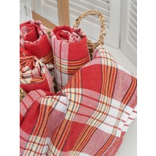 Varol 4 Adet Klastik Pamuk Peştemal (Geleneksel Hamam Peştemali)