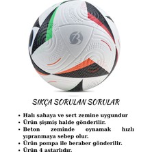 Euro 2024 Orijinal Tasarımı Futbol Topu, 5 Numara, Halı Saha Topu, + Pompa