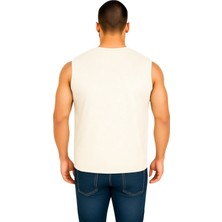 Erkek Oversize Sıfır Kollu T-Shirt S-M-L-Xl-2xl