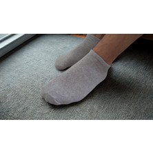 10'lu Ekonomik Paket Renkli ( Siyah-Gri) Erkek Kısa Çorap