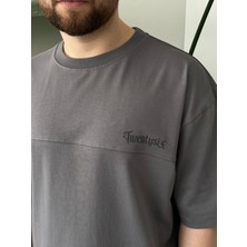 Baskılı Oversize T-Shırt