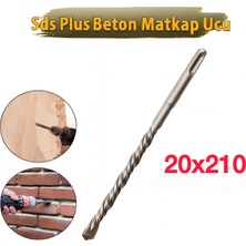 Gfb 20X210 mm Sds Plus Beton Delme Matkap Ucu