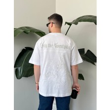 Baskılı Oversize T-Shırt