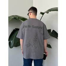 Baskılı Oversize T-Shırt
