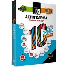 8. Sınıf LGS İçin ALTIN KARMA 10 Deneme Seti Türkçe Yayınları Genel Testler
