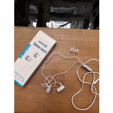 Factor-M Fm­03 Kulakiçi Mikrofonlu Kablolu Kulaklık Beyaz (FM­FM03KB)