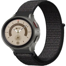 Kreton Samsung Galaxy Watch 4 5 5pro 6 ile Uyumlu Kordon Cırt Cırtlı Spor Kumaş Kayış