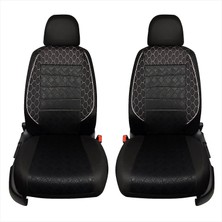 Hyundai HD72 Uyumlu Gri Oto Koltuk Kılıfı (Tam Takım Ön Arka Araç Koltuk Kılıfı)