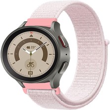 Kreton Samsung Galaxy Watch 4 5 5pro 6 ile Uyumlu Kordon Cırt Cırtlı Spor Kumaş Kayış