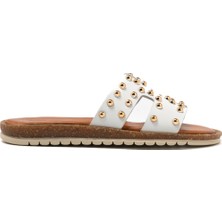 Kadın Terlik RC-25Y-210-R2622 John May Beyaz