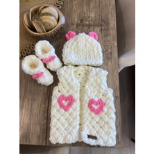 Alize Puffy Kalp Model Bebek Yelek Set