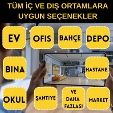 Arna 4 Kameralı Kare 4 Dış Kameralı Set 250 GB Harddisk Full Hd Gece Görüşlü Güvenlik Kamerası Sistemi