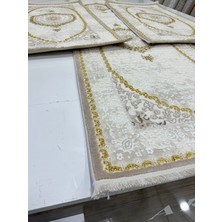 Yatak Odası Halısı Üçlü Set Gold Vizon Argın Halı