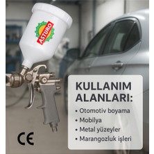 Profesyonel Üstten Depolu Boya Tabancası – Yüksek Performanslı - E70