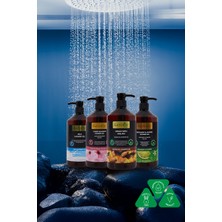 Naturix Organik Argan Yağlı Duş Jeli 1000 ml + Japon Kirazı Duş Jeli 1000 ml 2'li Aile Duş Jeli Seti
