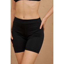 Starinci Yüksek Bel Lastiksiz Biker Tayt