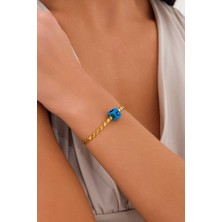 14 Ayar Altın Zarif Halep Bileklik