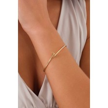 14 Ayar Altın Çivi Elastik Kelepçe