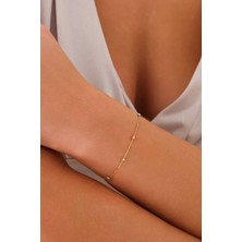 14 Ayar Altın 3 Renk Dorikalı Bileklik