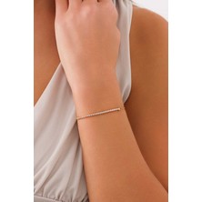 14 Ayar Altın Su Yolu Bileklik