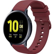 Kreton Samsung Galaxy Watch Active 2 40MM / 44MM ile Uyumlu Kordon Jel Silikon Tokalı Kayış