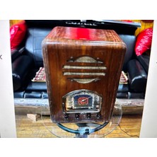 1930’S Sparton Made In Usa Radio 46 cm 35 cm 26 cm Ölçülerinde - Fm Kiti Takılmıştır Çalışır