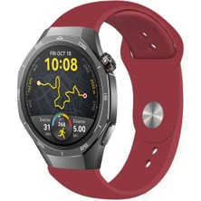 Tagomoon Huawei Watch Gt5 Pro 46MM Akıllı Saat ile Uyumlu Yumuşak Dokulu Silikon Kordon Kayış