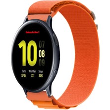 Kreton 
samsung Galaxy Watch Active 2 40MM /44MM ile Uyumlu Kordon Alpine Loop Döngü Spor Kayış