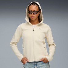 Puma Evostripe Full-Zip Hoodie Bej Kadın Sweatshirt