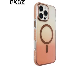 iPhone 16 Pro Max Grace Renk Geçişli Magsafe Koruyucu Kılıf