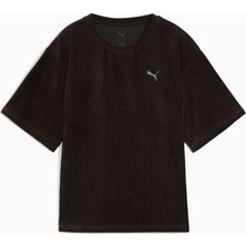 Puma Essentials Elevated Kadın Siyah Tişört (688106-01)