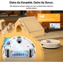 Roborock Q8 Akıllı Robot Süpürge Beyaz