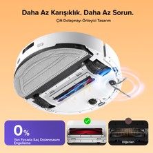 S8 Pro Plus Akıllı Robot Süpürge - Beyaz