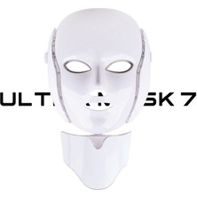 Ultra Mask 7 LED Işık Terapisi Maskesi – 192 Led, 7 Renkli Fotoporasyon & Miyostimülasyon | Anti-Aging Cilt Yenileme