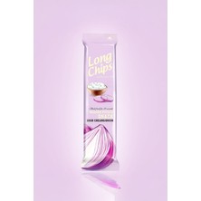 Long Chips Soğan ve Ekşi Krema Aromalı Uzun Patates Cipsi 75 gr - Sour Cream & Onion Çıtır Patates Cipsi